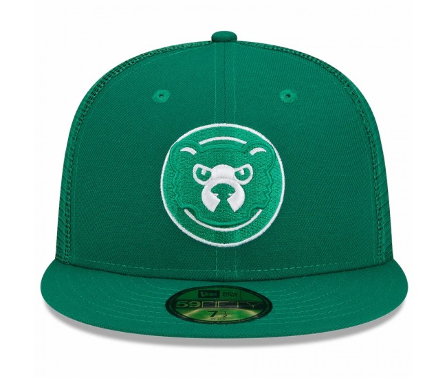 Chicago Cubs Men's New Era Green 2022 St. Patrick's Day 59FIFTY Fitted Hat