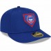 Chicago Cubs Men's New Era Royal 2022 Clubhouse Alternate Logo Low Profile 59FIFTY Fitted Hat