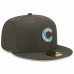 Chicago Cubs Men's New Era Graphite 2022 Father's Day On-Field 59FIFTY Fitted Hat