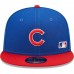 Chicago Cubs Men's New Era Royal Blackletter Arch 9FIFTY Snapback Hat