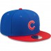 Chicago Cubs Men's New Era Royal Blackletter Arch 9FIFTY Snapback Hat