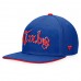 Chicago Cubs Men's Fanatics Branded Royal Iconic Old English Snapback Hat