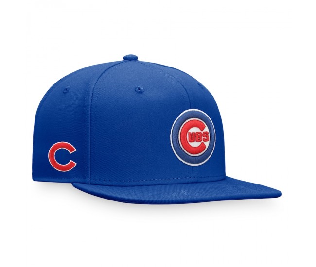 Men's Chicago Cubs Fanatics Branded Royal Iconic Team Patch Fitted Hat