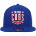 Chicago Cubs Men's New Era Royal/White Base Trucker 9FIFTY Snapback Hat