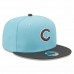 Chicago Cubs Men's New Era Light Blue/Charcoal Color Pack Two-Tone 9FIFTY Snapback Hat