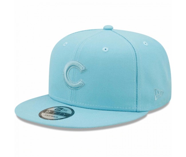 Chicago Cubs Men's New Era Light Blue Color Pack Tonal 9FIFTY Snapback Hat