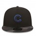 Chicago Cubs Men's New Era Black Camo Vize 9FIFTY Snapback Hat