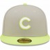 Chicago Cubs Men's New Era Gray/Green 1962 MLB All-Star Game Cyber 59FIFTY Fitted Hat