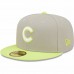 Chicago Cubs Men's New Era Gray/Green 1962 MLB All-Star Game Cyber 59FIFTY Fitted Hat