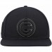 Chicago Cubs Men's Pro Standard Black Triple Black Wool Snapback Hat