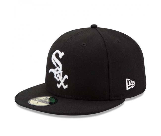 Chicago White Sox Men's New Era Black Game Authentic Collection On-Field 59FIFTY Fitted Hat