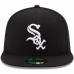 Chicago White Sox Men's New Era Black Game Authentic Collection On-Field 59FIFTY Fitted Hat