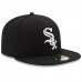 Chicago White Sox Men's New Era Black Game Authentic Collection On-Field 59FIFTY Fitted Hat