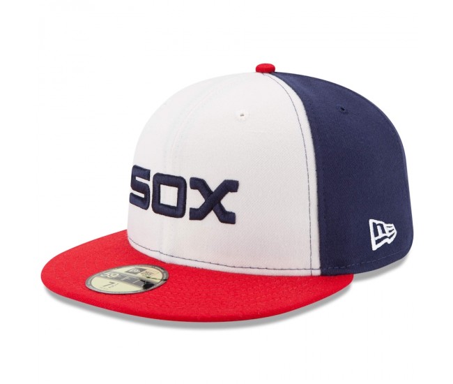 Chicago White Sox Men's New Era White/Red Authentic Collection On-Field 59FIFTY Fitted Hat