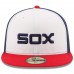 Chicago White Sox Men's New Era White/Red Authentic Collection On-Field 59FIFTY Fitted Hat