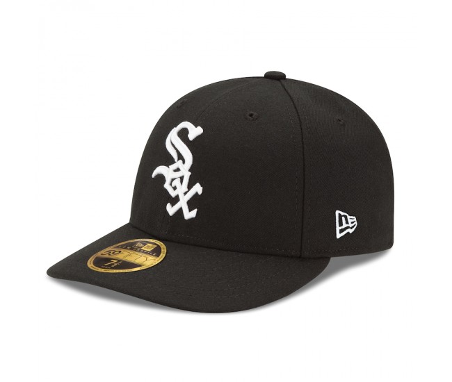 Chicago White Sox Men's New Era Black Authentic Collection On Field Low Profile Game 59FIFTY Fitted Hat