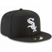 Chicago White Sox Men's New Era Black 59FIFTY Fitted Hat