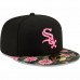 Chicago White Sox Men's New Era Black Floral Morning 59FIFTY Fitted Hat