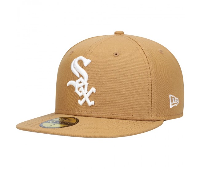 Chicago White Sox Men's New Era Tan Wheat 59FIFTY Fitted Hat