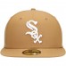 Chicago White Sox Men's New Era Tan Wheat 59FIFTY Fitted Hat