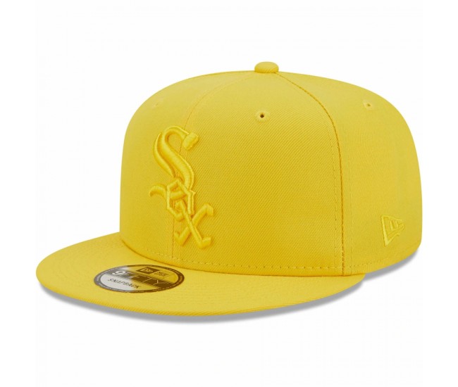 Chicago White Sox Men's New Era Yellow Spring Color Pack 9FIFTY Snapback Hat