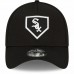 Chicago White Sox Men's New Era Black 2022 Clubhouse 39THIRTY Flex Hat