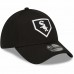 Chicago White Sox Men's New Era Black 2022 Clubhouse 39THIRTY Flex Hat