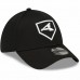 Chicago White Sox Men's New Era Black 2022 Clubhouse Alternate Logo 39THIRTY Flex Hat