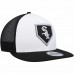 Chicago White Sox Men's New Era White/Black 2022 Clubhouse Trucker 9FIFTY Snapback Hat