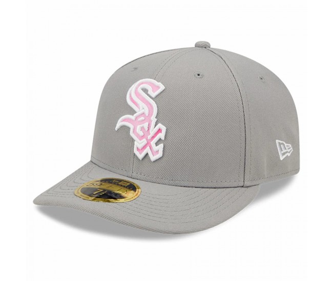 Chicago White Sox Men's New Era Gray 2022 Mother's Day On-Field Low Profile 59FIFTY Fitted Hat