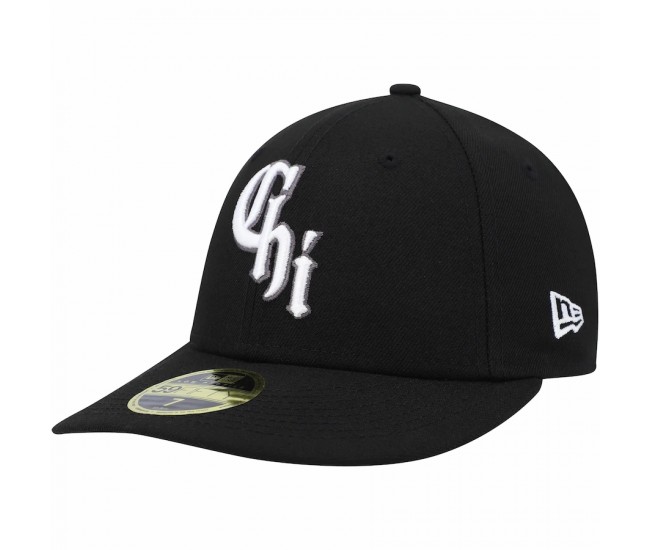 Chicago White Sox Men's New Era Black City Connect 59FIFTY Fitted Hat