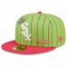 Chicago White Sox Men's New Era Pink/Green MLB x Big League Chew Wild Pitch Watermelon Flavor Pack 59FIFTY Fitted Hat