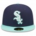 Chicago White Sox Men's New Era Navy 95th Anniversary Team UV 59FIFTY Fitted Hat