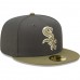 Chicago White Sox Men's New Era Charcoal/Olive Two-Tone Color Pack 59FIFTY Fitted Hat