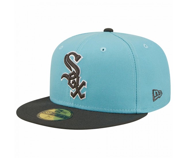 Chicago White Sox Men's New Era Light Blue/Charcoal Two-Tone Color Pack 59FIFTY Fitted Hat