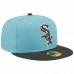 Chicago White Sox Men's New Era Light Blue/Charcoal Two-Tone Color Pack 59FIFTY Fitted Hat