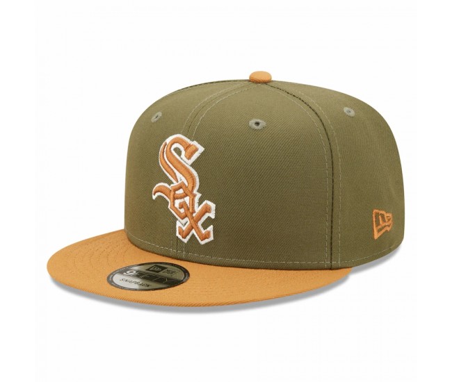 Chicago White Sox Men's New Era Green/Brown Color Pack Two-Tone 9FIFTY Snapback Hat