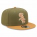 Chicago White Sox Men's New Era Green/Brown Color Pack Two-Tone 9FIFTY Snapback Hat