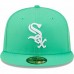 Chicago White Sox Men's New Era Green Logo 59FIFTY Fitted Hat