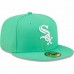 Chicago White Sox Men's New Era Green Logo 59FIFTY Fitted Hat