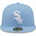 Chicago White Sox Men's New Era Sky Blue Logo White 59FIFTY Fitted Hat