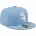 Chicago White Sox Men's New Era Sky Blue Logo White 59FIFTY Fitted Hat