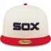 Chicago White Sox Men's New Era White/Red Cooperstown Collection 1983 MLB All-Star Game Chrome 59FIFTY Fitted Hat