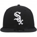 Chicago White Sox Men's New Era Black Primary Logo 9FIFTY Snapback Hat