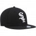 Chicago White Sox Men's New Era Black Primary Logo 9FIFTY Snapback Hat