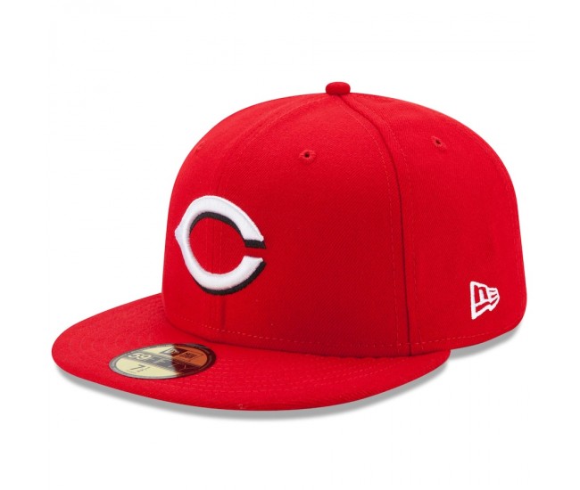 Cincinnati Reds Men's New Era Red Home Authentic Collection On-Field 59FIFTY Fitted Hat