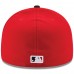 Cincinnati Reds Men's New Era Red/Black Road Authentic Collection On-Field 59FIFTY Fitted Hat