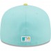 Cincinnati Reds Men's New Era Turquoise/Yellow Spring Color Pack Two-Tone 59FIFTY Fitted Hat