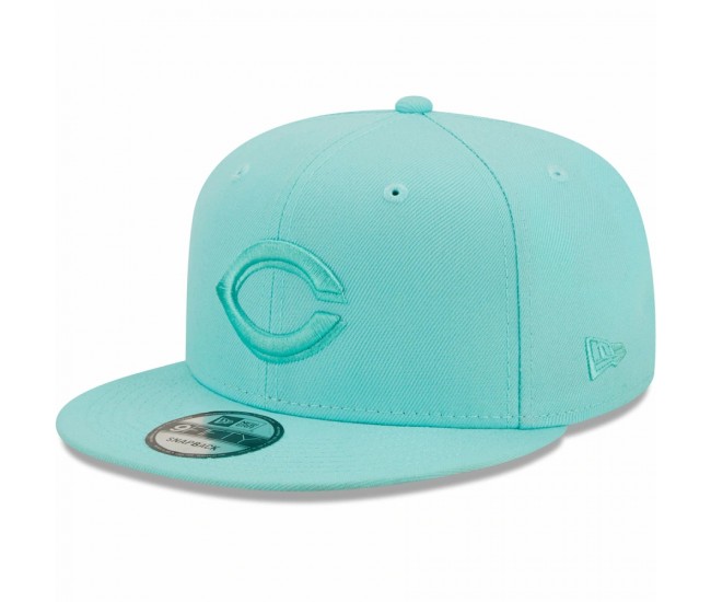 Cincinnati Reds Men's New Era Turquoise Spring Color Pack 9FIFTY Snapback Hat