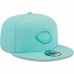 Cincinnati Reds Men's New Era Turquoise Spring Color Pack 9FIFTY Snapback Hat